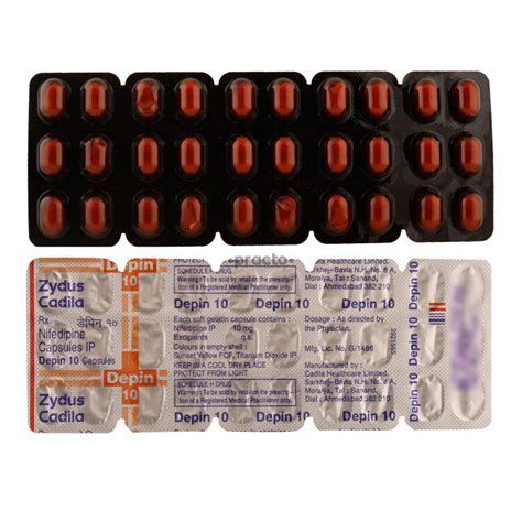 Depin 10 Mg Capsule Uses Dosage Side Effects Price Composition Practo