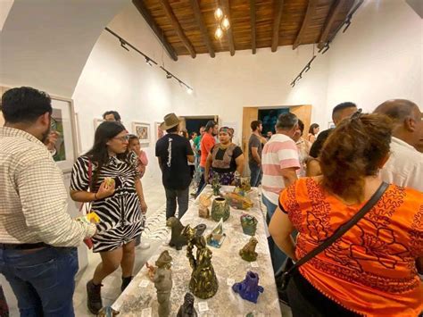 Inauguran Primera ExposiciÓn De Alumnos De Artes PlÁsticas De La Uabjo