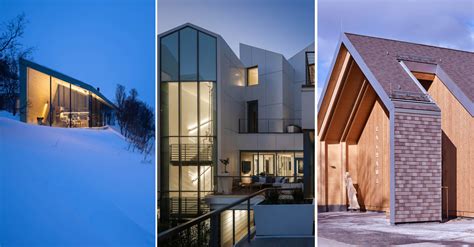 High Pitch 7 Modern Homes Reinvigorating The Classic Pitched Roof
