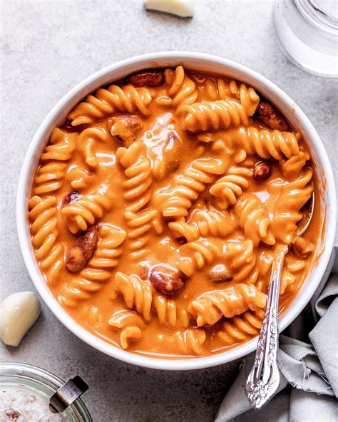 Creamy Tomato Soup With Pasta And Beans Good Old Vegan
