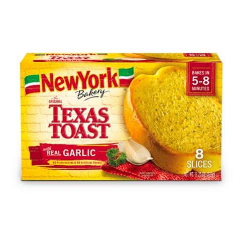 New York Bakery Real Garlic Texas Toast 1125 Oz Kroger