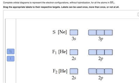 Solved Complete Orbital Diagrams To Represent The Electron Chegg Com