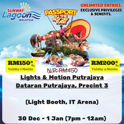 Book this ticket to reserve your ticket in advanced. Sunway Lagoon Annual Membership Sale: 1-Year Unlimited ...