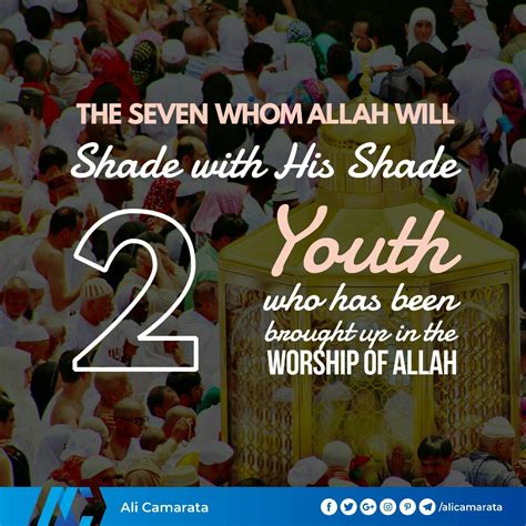 ☂️the Seven Whom Allah Will Shade With His Shade☂️ Part 4 The