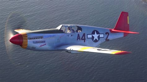 P 51 Past To Present With The Caf Red Tail Squadron P51 Mustang