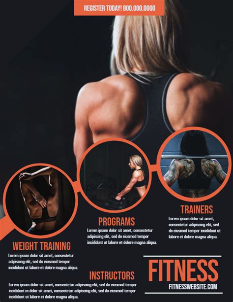 Fitness Posters And Flyers For Summer Specials Design Studio