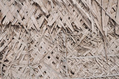 Leaf Roof Texture And Thatching Roof Texture Create From Dry Palm Leaf
