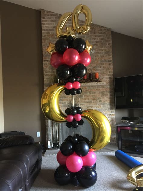 For A Friends 40th Birthday Balloon Display Balloon T Balloon