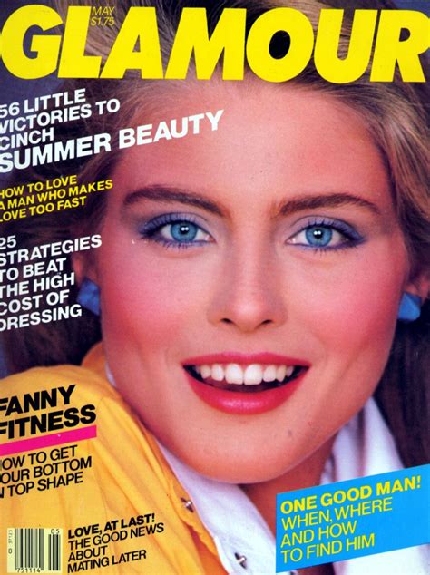 Kim Alexis covers Glamour Magazine (US) May 1983 | Kim alexis, Glamour magazine cover, Glamour ...