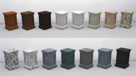 Pedestal By Thejim07 At Mod The Sims Sims 4 Updates