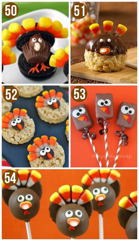 50 Turkey Treats Fun Thanksgiving Food Ideas