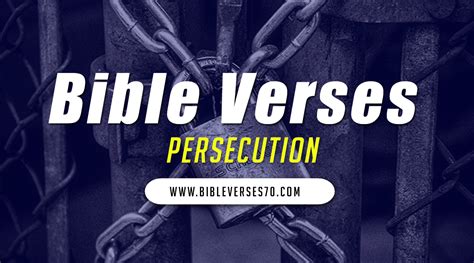 70 Bible Verses About Persecution Church