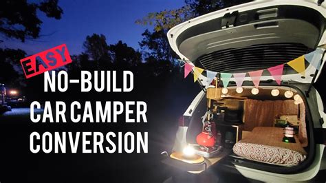 🚘🚙🚘 Easy No Build Suv Camper Conversion Solo Female Santa Fe Camping