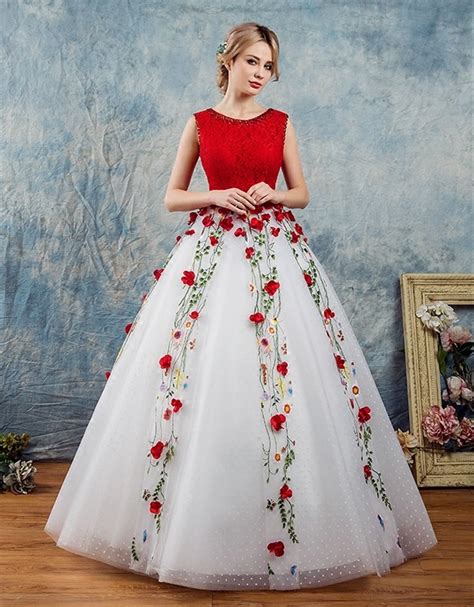 Gaun misterius itu membuat hancur semuanya. Jual Gaun Pengantin 1804015 Merah Putih Wedding Gown di ...