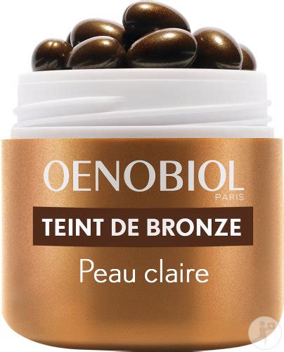 Oenobiol Teint De Bronze Peau Claire Bronzage Sans Soleil 30 Capsules