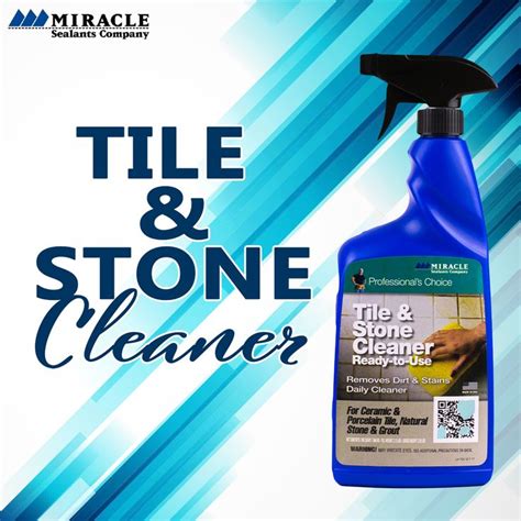Tile And Stone Cleaner Nontoxic Cleaners Miracle Cleaner Tile Cleaners