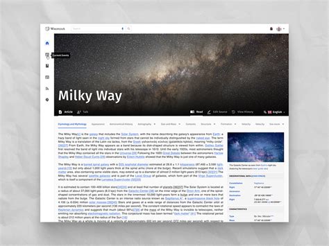 Wikipedia Redesign By Usama Misal On Dribbble