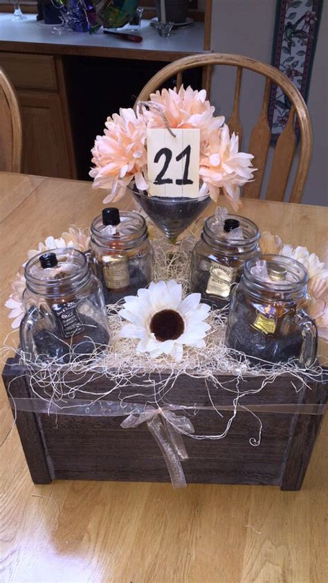 There's a tonne of tutorials all over the net on how to make these creative birthday gifts, and you can customise them and give them a unique fragrance. Cute 21st birthday present idea! | 21st gifts, 21st ...