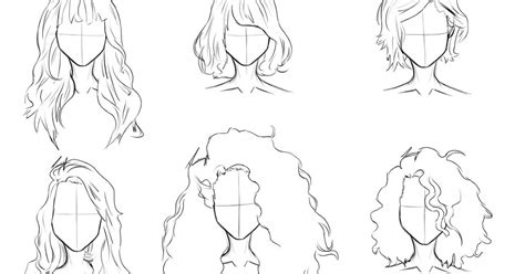 Anime Curly Hair Drawing Reference Kristins Traum