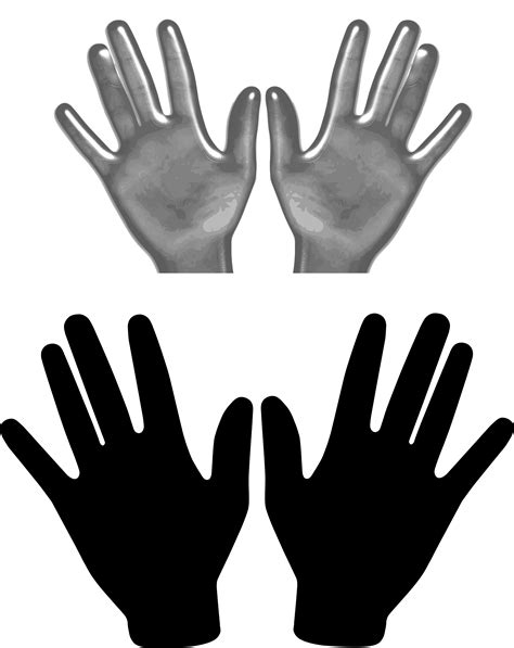 Clipart - Hands