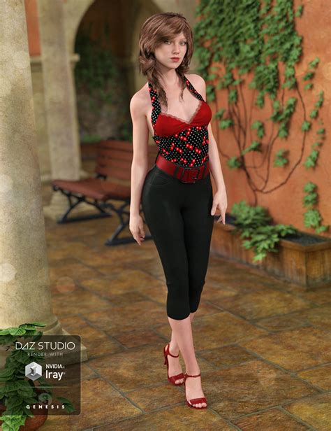 betty outfit for genesis 3 female s daz 3d