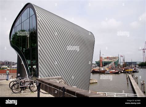 Arcam Architecture Centre Oosterdok Amsterdam Netherlands Stock Photo