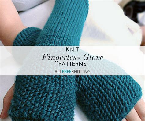 17 Knit Fingerless Glove Patterns