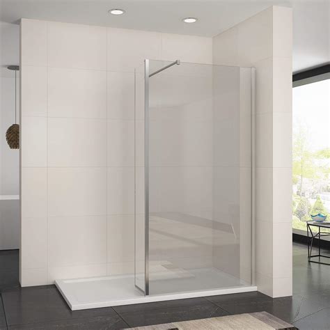 Elegant Mm Walk In Wetroom Shower Enclosure Mm Easy Clean Glass