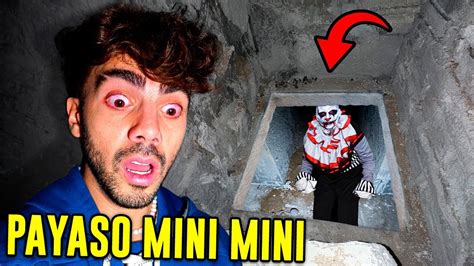 LO QUE NO VISTE del Túnel SECRETO de FEDE VIGEVANI PAYASO MINIMINI