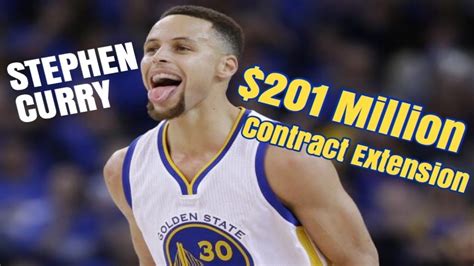 Steph Curry Highest Nba Contract Ever Nba Reactions Youtube