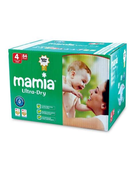 Mamia Ultra Dry Jumbo Box Size 4 Jumbo Baby Toddler Mother And Baby