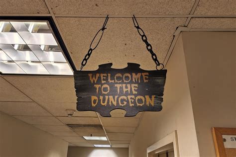 Welcome To The Dungeon Welcome To The Dungeon Sign Han Flickr