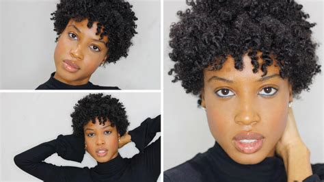 Styling short natural hair | big chop. EASY Twist Out Tutorial On Short Natural Hair - YouTube