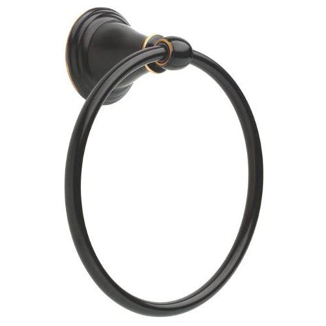 Delta Faucet Windemere Towel Ring Oil Rubbed Bronze Hand Towel Holder