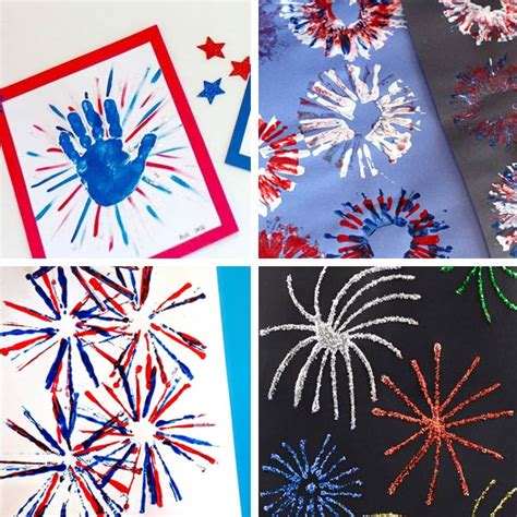 4th Of July Fireworks Crafts For Kids Non Toy Ts