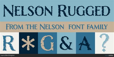 Detailed information on the nelson font: Similar Fonts To Nelson | Fontspring