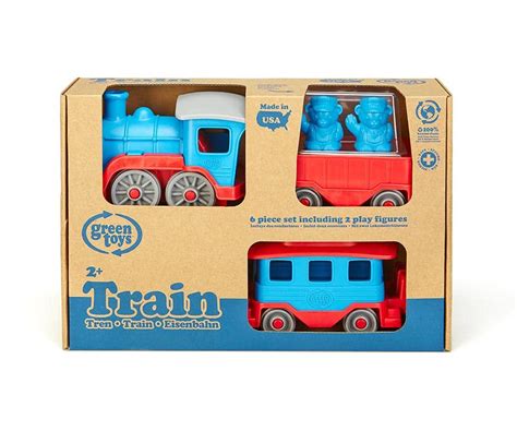 Green Toys Train Set A2z Science And Learning Toy Store