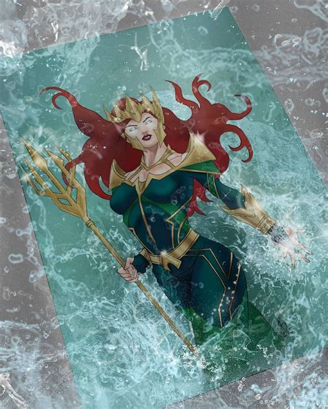Queen Of Atlantis Mera Meraaquaman Aquaman Queenofatlantis Queen