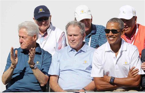 Three ex Presidents attend Presidents Cup opening ceremony - GolfPunkHQ