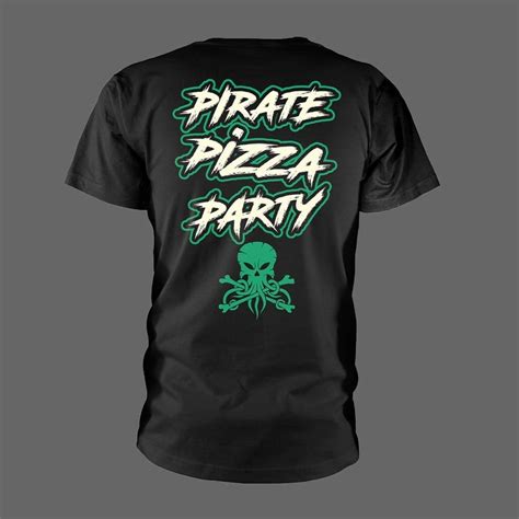 Alestorm Pirate Pizza Party T Shirt Todestrieb