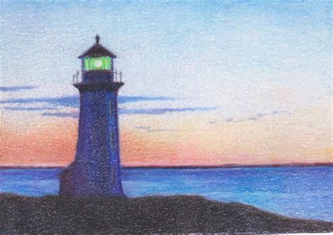 Original photorealism beach pencil drawings for sale. How To Draw A Sunset Background With Colored Pencils