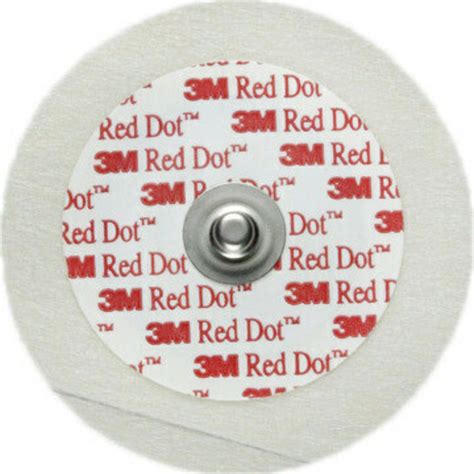 Electrode Red Dot Ecg Paed 3m 2248 50 Pack50