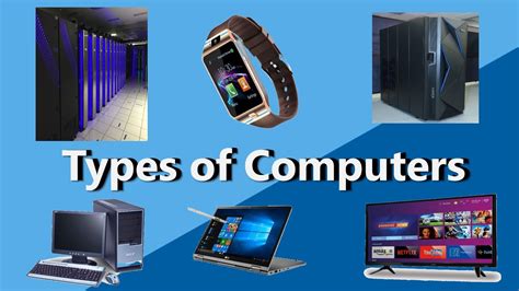 Types Of Computers Super Mainframe Mini Micro Computers Uses
