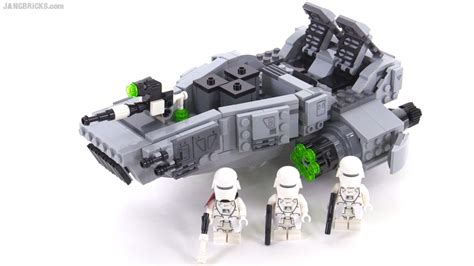 Lego Star Wars First Order Snowspeeder Review 75100