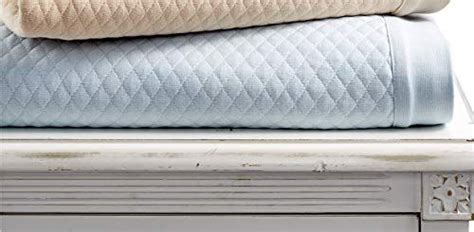 Martha Stewart Collection Quilted Triple Knit King Blanke