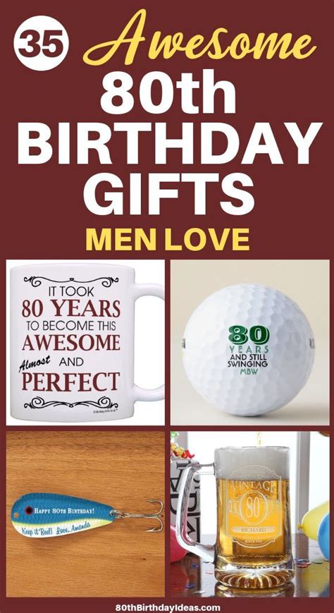 Personalised gifts are just the thing for a special birthday gift. 80th Birthday Gifts for Men | 80th birthday gifts ...
