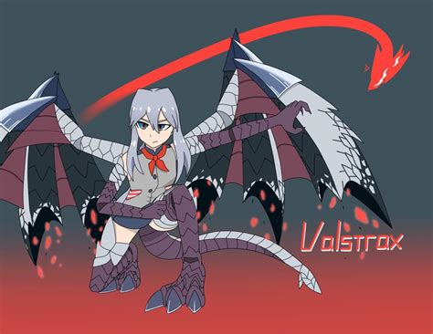 Mh rise | monster hunter rise (mhr). Valstrax But an Anime Girl | Monster Hunter Amino