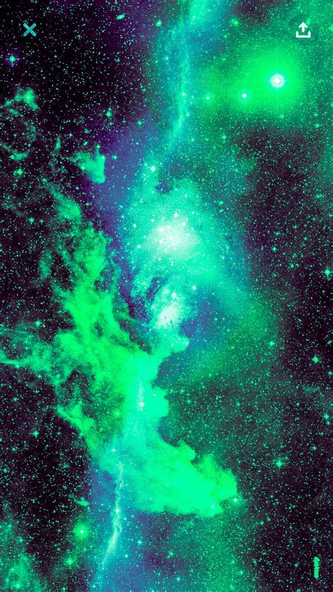 Download Green Blue Galaxy For Desktop Or Mobile Device Make Your