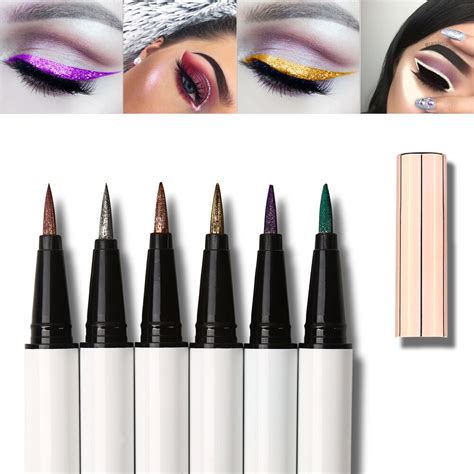 Buy Make Up Colorful Glitter Liquid Eyeliner Pencil