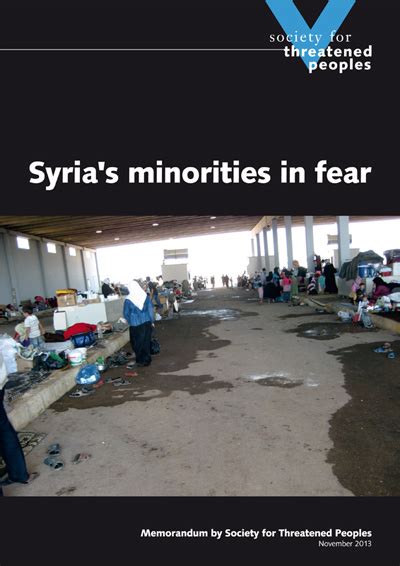 Memorandum Syria Minorities In Fear
